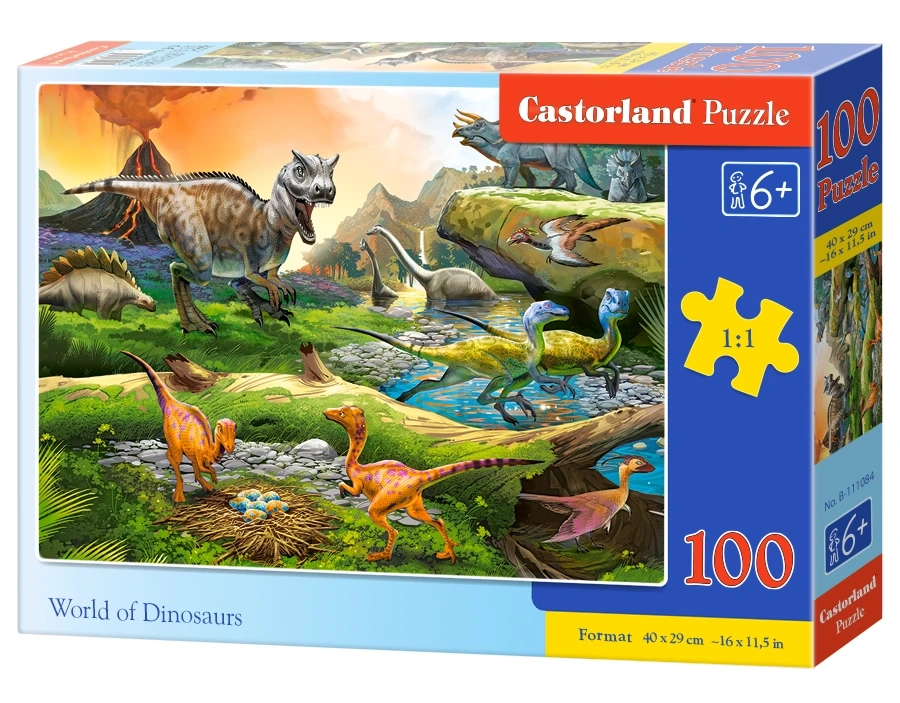 Castorland - B-06922-1 - Puzzle - Dinosaure - 60 Pièces